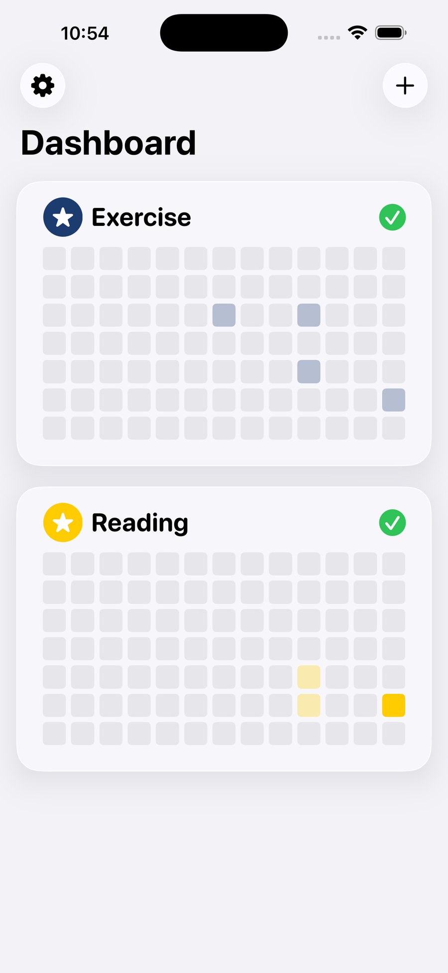 Habio app screenshot